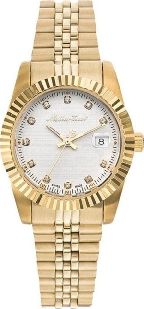 Mathey-Tissot D810Pı Swıss Made Gold Kadın Kol Saati - Image 1