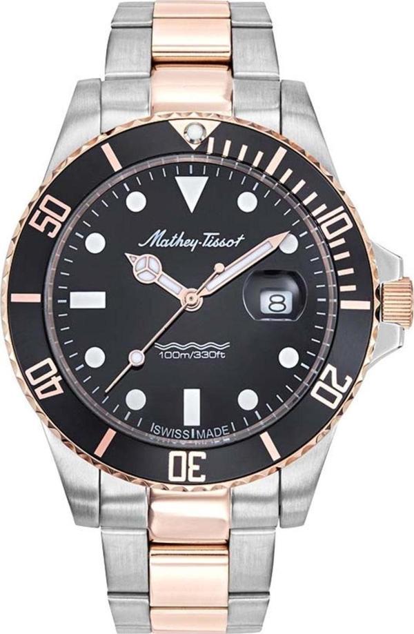 Mathey-Tissot H901Rn Swıss Made Safir Camlı Erkek Kol Saati - Image 1