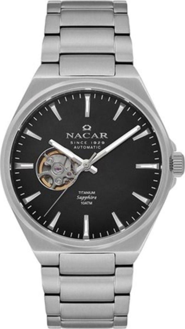 Nacar NC33-258378-ABM Çelik Titanyum Erkek Kol Saati - Image 1