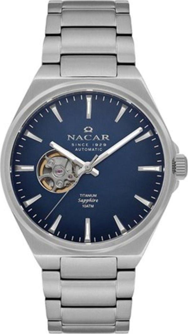 Nacar NC33-258378-ALM Çelik Titanyum Erkek Kol Saati - Image 1