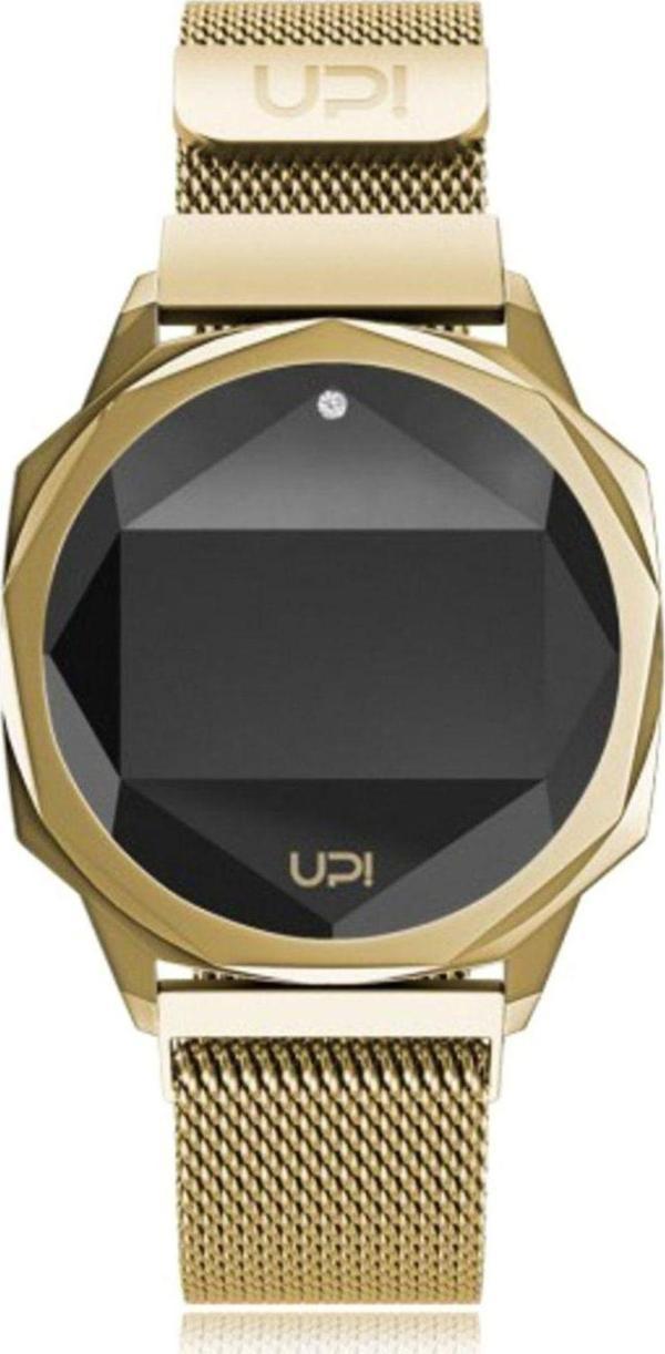 Up! Watch Unisex Kol Saati Icon Bıg Gold Swarovskı ® - Image 1