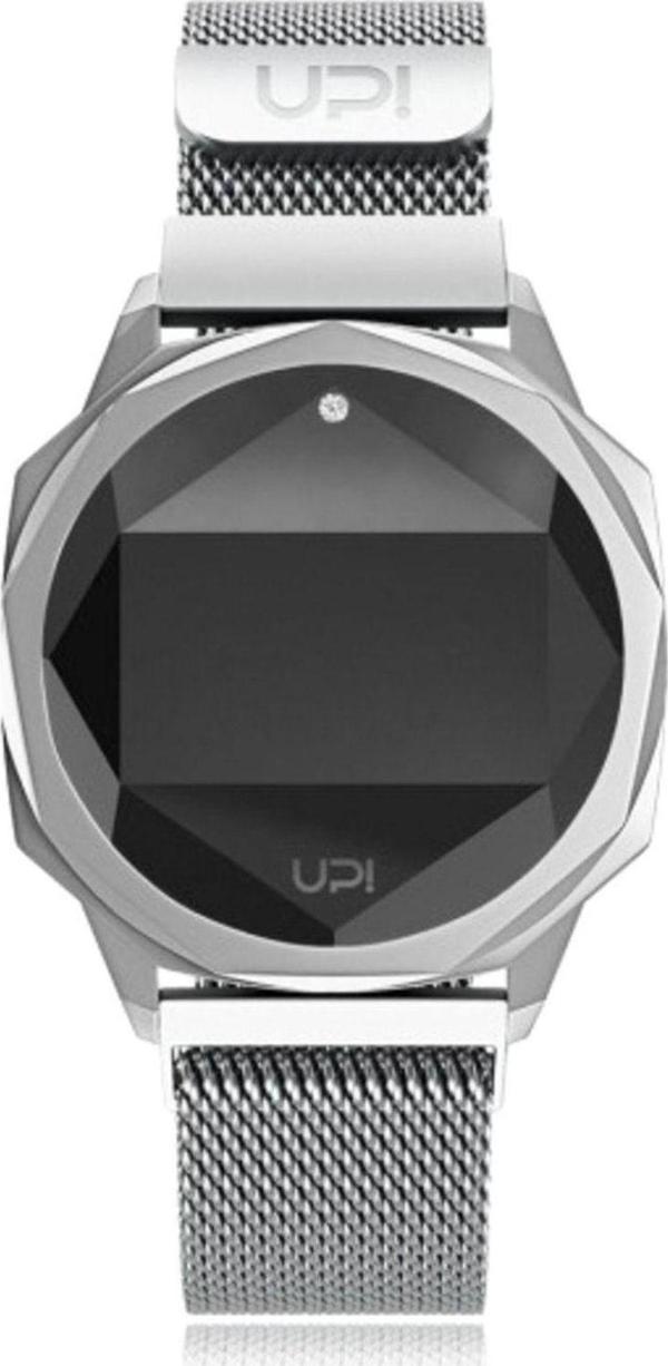 Up! Watch Unisex Kol Saati Icon Bıg Sılver Swarovskı ® - Image 1