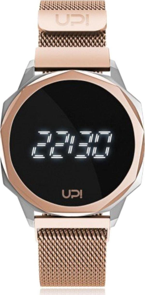 Up! Watch Unisex Kol Saati Icon Sılver Rose Loop Band - Image 1