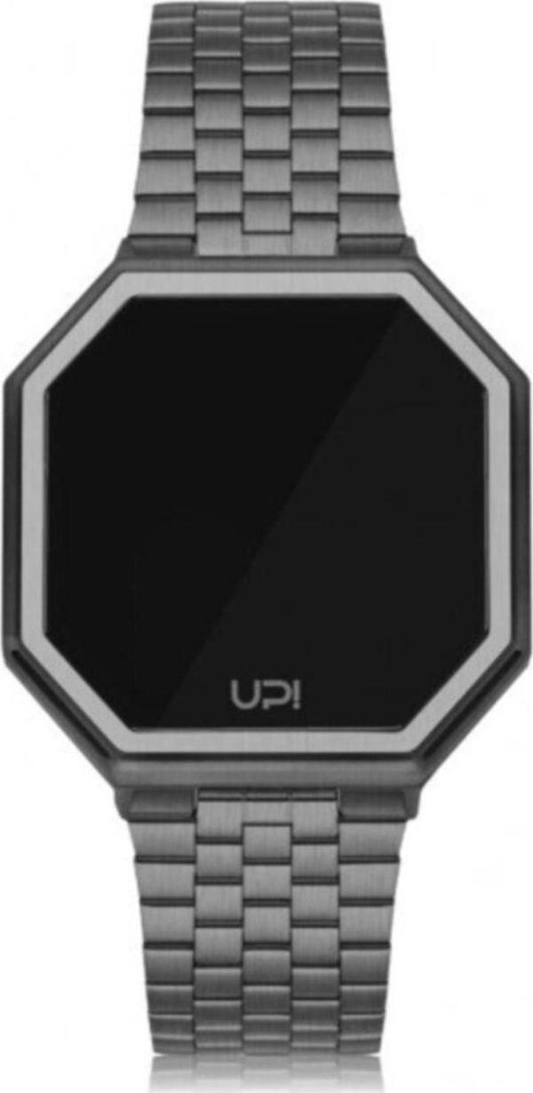 Up! Watch Edge Gun Metal 42 Mm Unisex Kol Saati - Image 1
