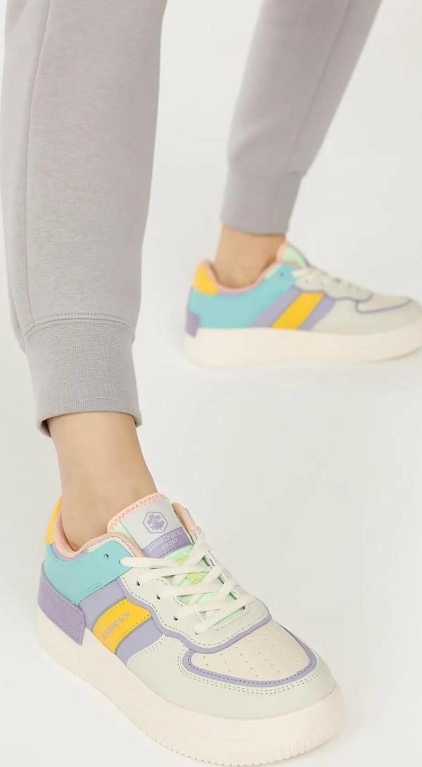 Lumberjack Freya Kalın Tabanlı Kadın Sneaker Ayakkabı - Image 1