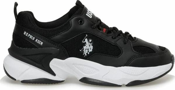 U.S. Polo Assn. MAYBE WMN Beyaz Kalın Taban Kadın Sneaker Ayakkabı - Image 1