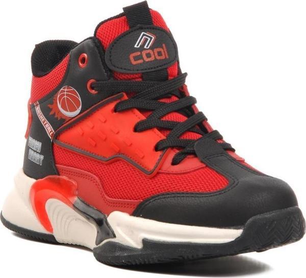 Ayakmod London-F Kırmızı Çocuk Basketbol Ayakkabısı - Image 1