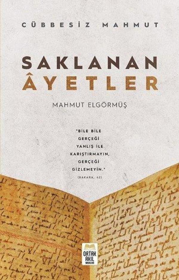 Saklanan Ayetler - Cübbesiz Mahmut - Ortak Akıl Yayınları - Image 1