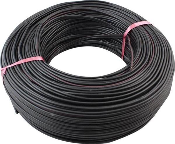KABLO 2X0.75 SİYAH KODLU BAKIR HOPARLÖR KABLOSU(100MT) (2818) - Image 1