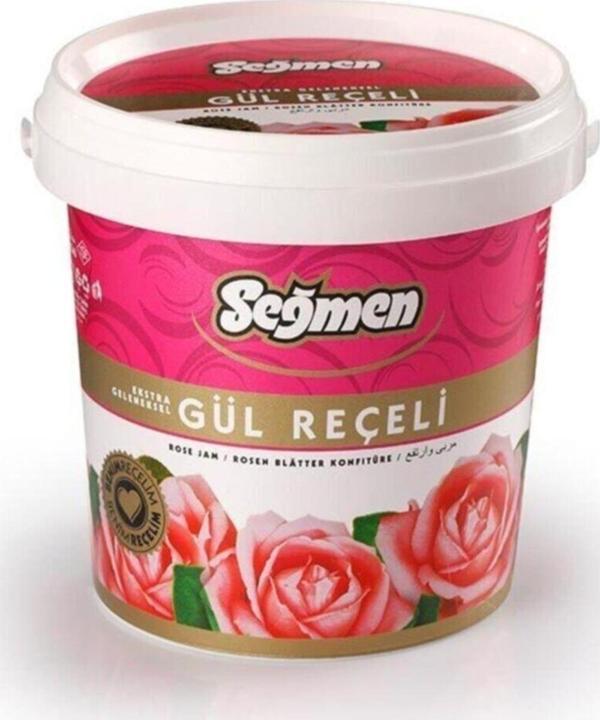 Seğmen 1000 Gr. Plastik Kova Gül Reçeli - Image 1