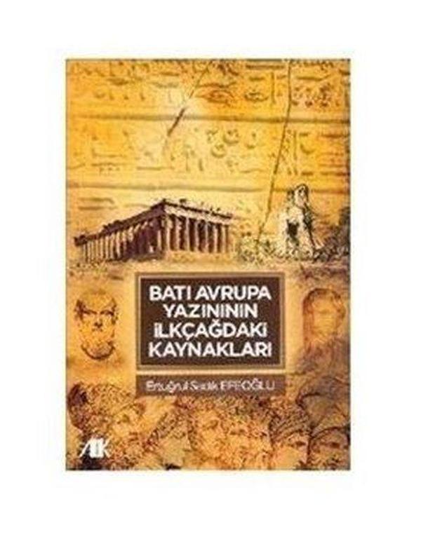 Batı Avrupa Yazınının İlkçağdaki Kaynakları - Akademik Kitaplar - Image 1