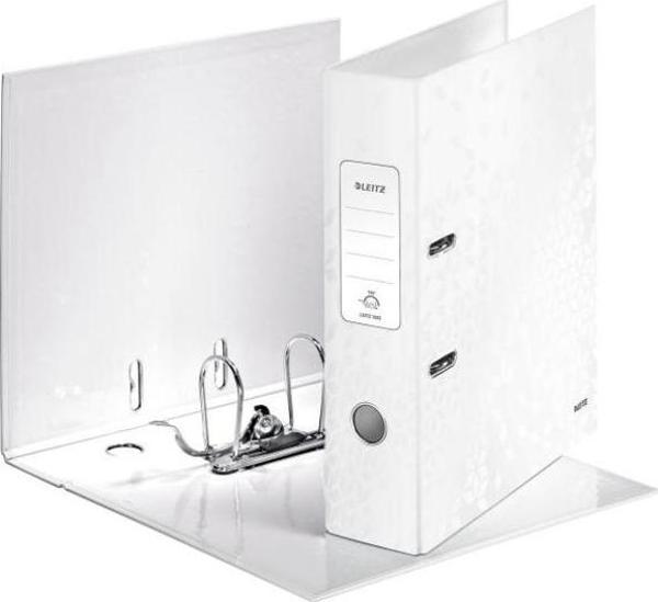 Leitz 1005 Geniş Klasör WOW Metalik Beyaz - Image 1
