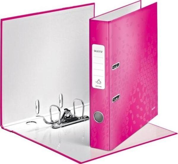 Leitz 1006 Dar Klasör WOW Metalik Pembe - Image 1