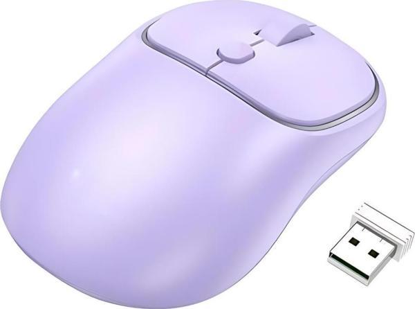 Polham 2.4G Çift Modlu Aerodinamik Sessiz Kablosuz Mouse,  Windosw, Linux, Mac Os Uyumlu Mouse - Image 1