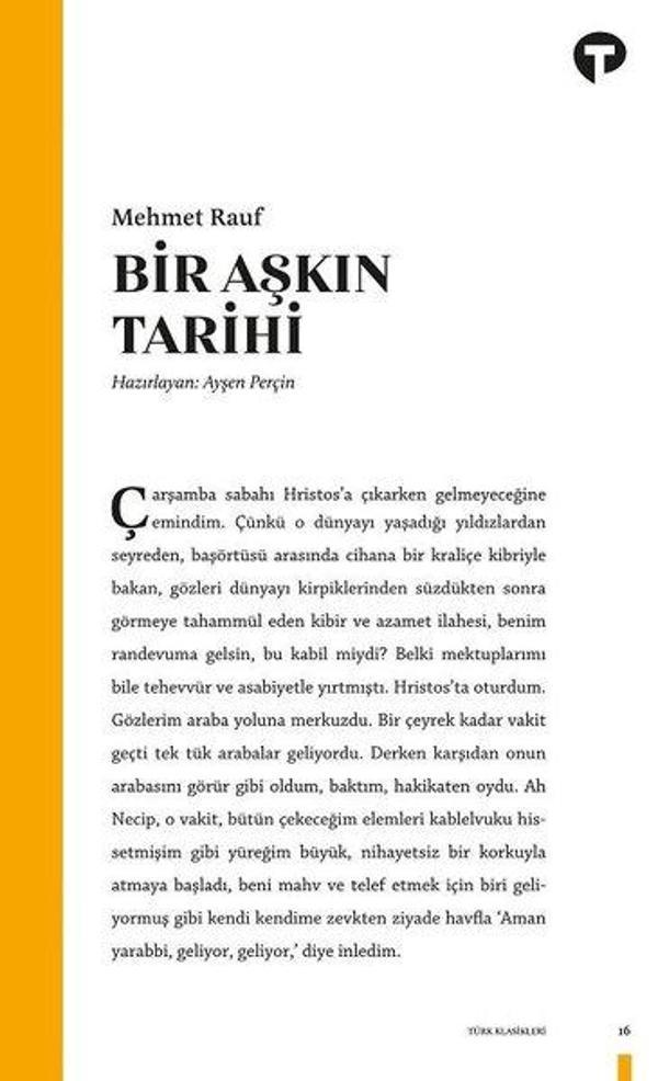 Bir Aşkın Tarihi - Turkuvaz Kitap - Image 1