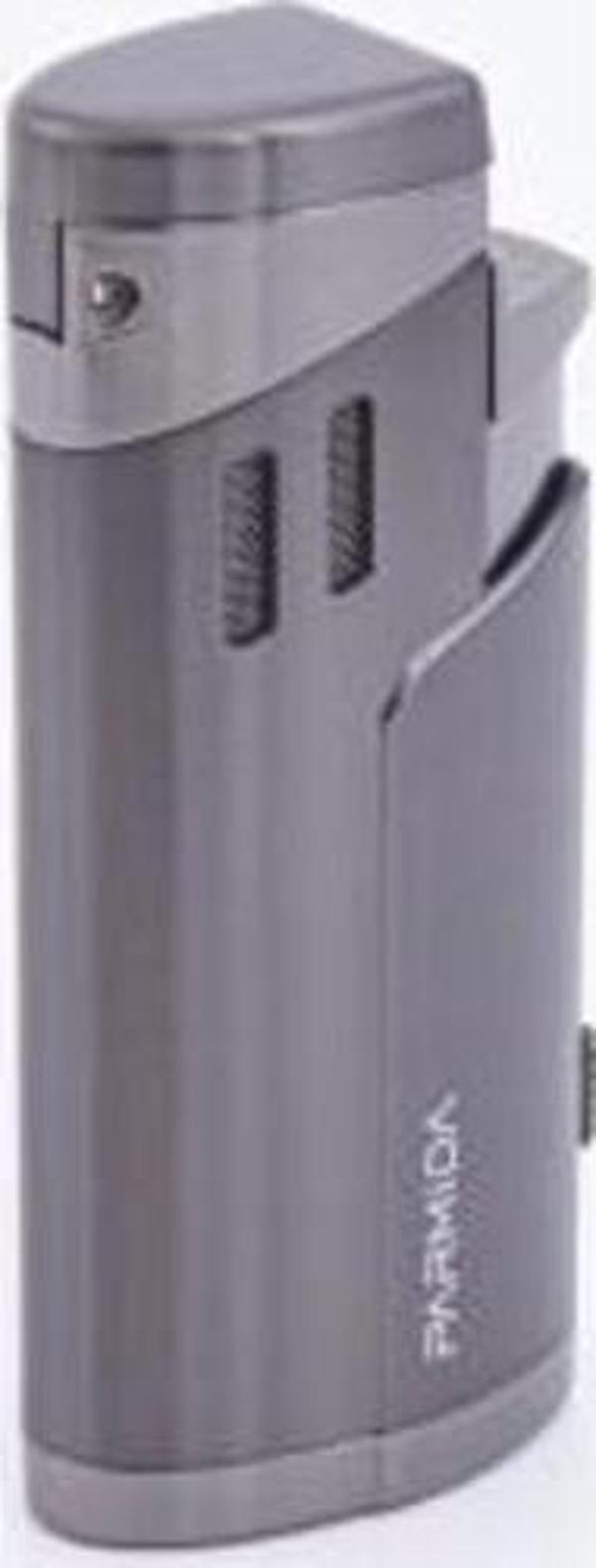 Kişiye Özel Parmida Füme 3 Torch Puro Çakmak PCM0506
 - Image 1
