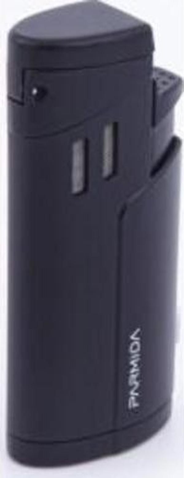 Kişiye Özel Parmida Siyah 3 Torch Puro Çakmak PCM0505
 - Image 1
