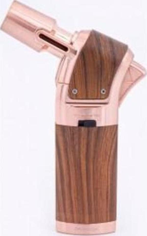 Kişiye Özel Parmida Rose Gold Masa Üstü Puro Çakmak PCM0454
 - Image 1
