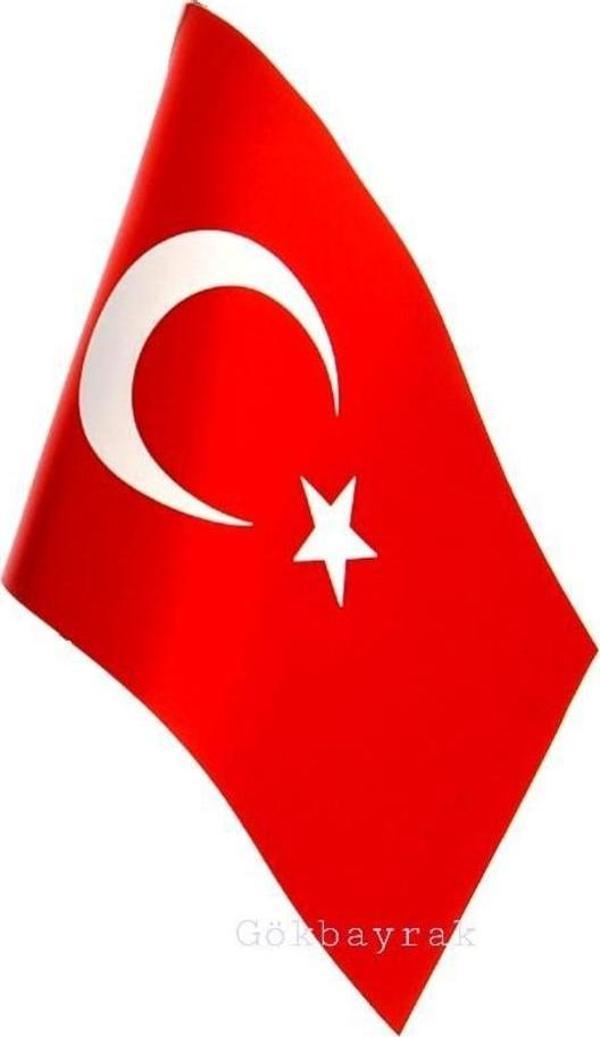 Türkiye Masa Bayrağı 15x22.5 cm - Image 1