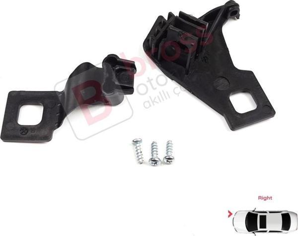 Audi A4 RS4 8K2 B8.5 A5 S5 RS5 B8.5 8T0998122B İçin Sağ Ön Far Ayak Tamir Seti  - Image 1
