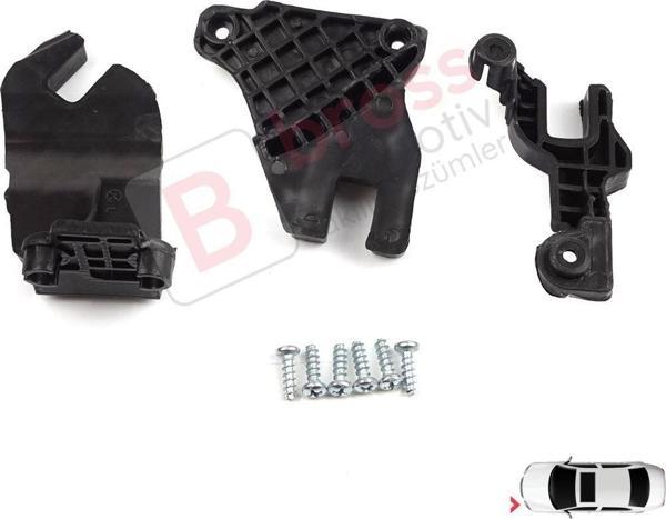 Audi A6 C7 4G Avant Sedan A6L Allroad Quattro S6 4G0998121A İçin Sol Ön Far Ayak Tamir Seti - Image 1