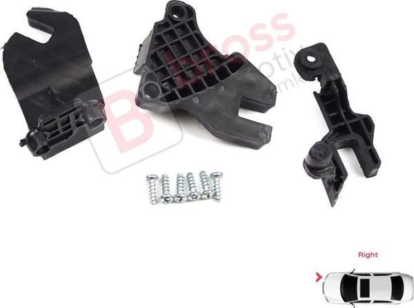 Audi A6 C7 4G Avant Sedan A6L Allroad Quattro S6 4G0998122A İçin Sağ Ön Far Ayak Tamir Seti - Image 1
