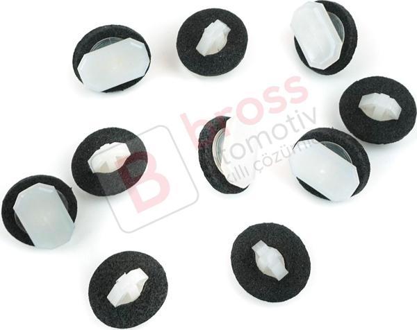 Connect İçin 10 Adet Arka Çamurluk Bakalit Klipsi 2T14V353129AB - Image 1