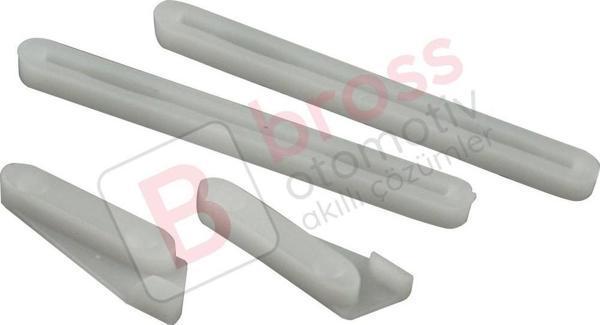 BMW 3 E91 5 E61 X3 E83 X5 E53 E70 için Sunroof Sürgülü Tavan Perde Parça Seti Arka 54137155683 - Image 1