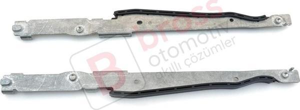 BMW 5 E39 X3 E83 X5 E53 E70 İçin Panoramic Roof Sunroof 2 Parçalı Tamir Seti - Image 1
