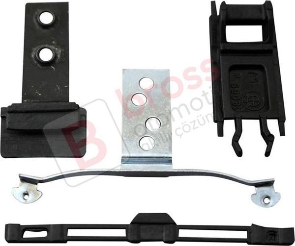 BMW E46 1998-2004 İçin 4 Parça Sunroof Tamir Seti: 54138246027 - Image 1