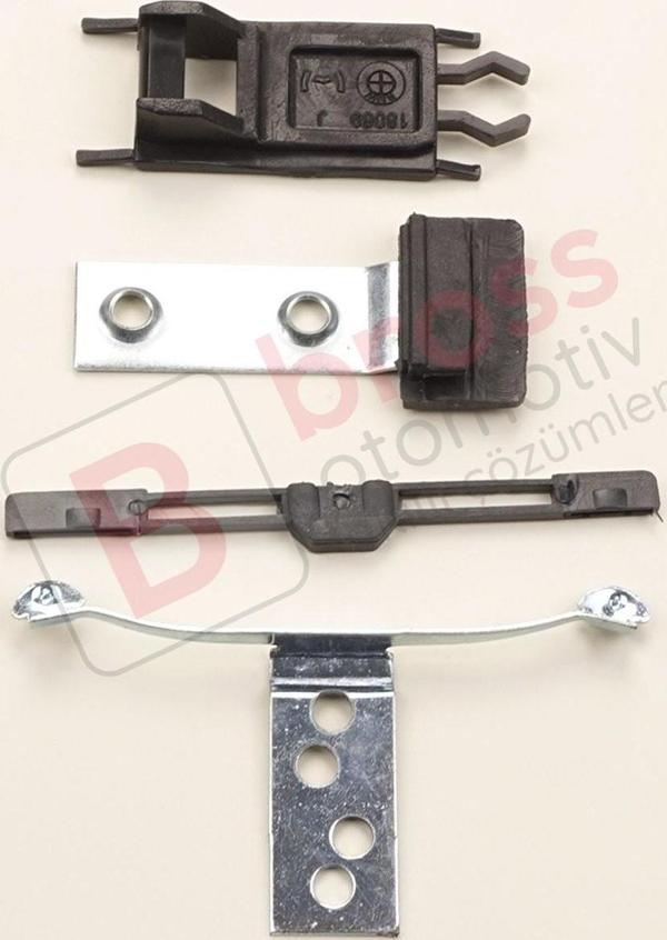 BMW E46 2003-2006 İçin 4 Parça Sunroof Tamir Seti: 54137134516 - Image 1