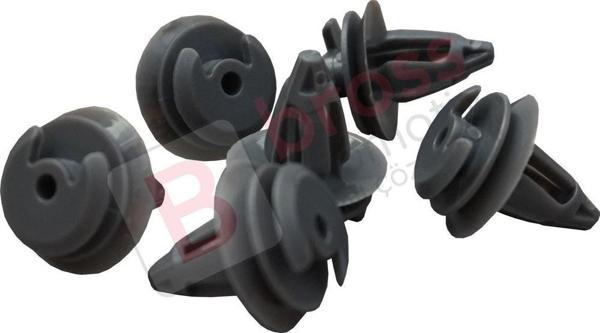 BMW Ford İçin 10 Adet Döşeme Klipsi Gri Renk 51411973500 - Image 1