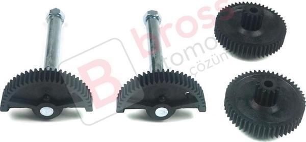 BMW İçin 4 Parça Gaz Kelebeği Gövdesi Aktüatör Dişli 13627838085 - Image 1