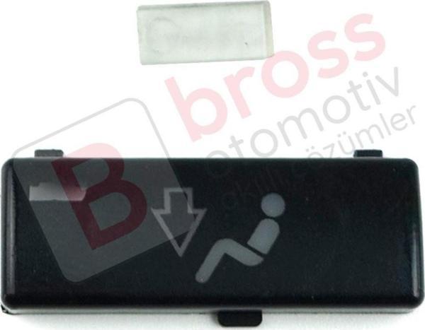BMW X5 E53 E39 İçin Klima Kontrol Aşağı Yönlendirme Düğme Kapağı 6972163 - Image 1