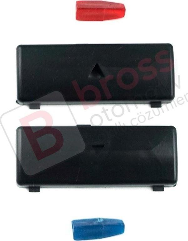 BMW X5 E53 E39 İçin Klima Kontrol Isı Sıcaklık Arttırma Azaltma Düğme Kapağı 6972163 - Image 1