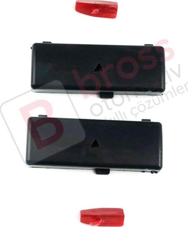 BMW X5 E53 E39 İçin Klima Kontrol Sıcaklık Arttırma Düğme Kapağı Seti 6972163 - Image 1