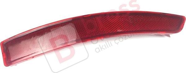 BSP1077 VW Jetta 2015-2017 için Arka Tampon Reflektörü SAĞ 5C6945106B - Image 1