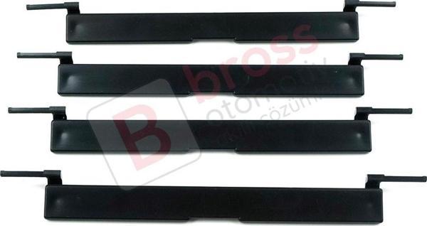 BSR564 1 BMW 3 F30 F31 F34 F35 İçin 4 Adet Tavan Oluk Çıta Port Kapağı 115*12 mm 51137312617 - Image 1
