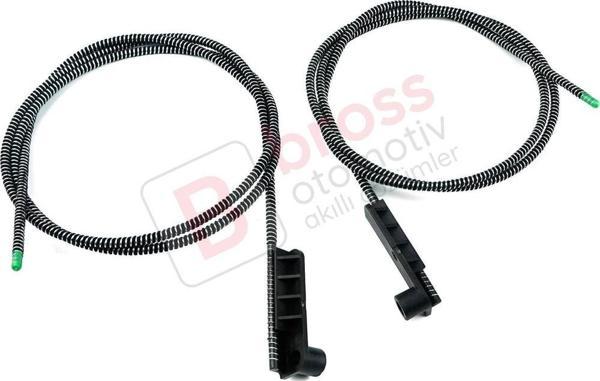 BSR612 Mercedes C Class W202 için Sunroof Tamir Halat Tel Takımı 2027800189 - Image 1