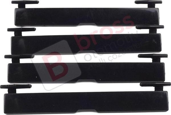 BSR630 1 Mercedes E W213 S213 İçin 4 Adet Tavan Oluk Çıta Port Kapağı 95*12 mm A2136900182 - Image 1
