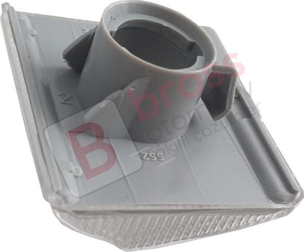 Renault Clio 3 İçin Yan Çamurluk Sinyali Beyaz 8200343322 - Image 1