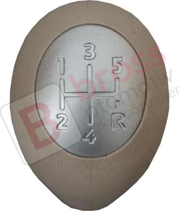 Renault Clio 3 Megane 2 Scenic 2 İçin Krom Bej Vites Topuzu 8200079112 - Image 1