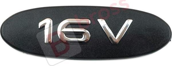 Renault Clio Kangoo için 16V Monogram Amblem Çıta Yazısı - Image 1