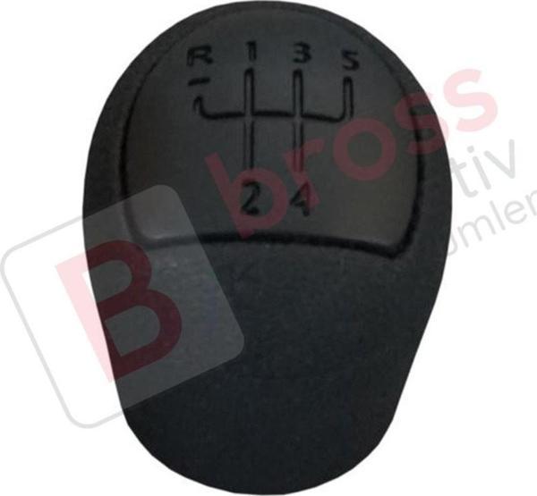Renault Clio Kangoo Twingo Dacia Logan için Vites Topuzu Siyah 8200568122 - Image 1