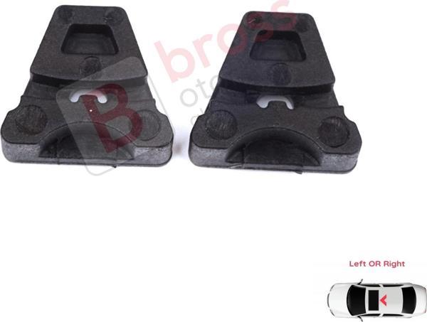 Mercedes CLA A C E Class W176 W177 W205 C207 C117 İçin 4 Adet Sunroof Kızak Tamir Braket Klipsi - Image 1