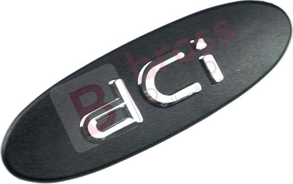 Renault Clio MK2 Kangoo için Siyah dci Monogram Amblemi Yazısı 8200083505 - Image 1