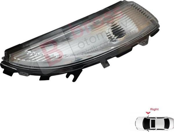 Renault Clio MK4 Captur için Sağ Yan Ayna Sinyali 261604623R  - Image 1