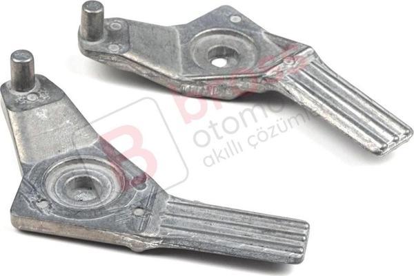 Mercedes İçin Arka Perde Güneşlik Köşe Metal Parça Takımı - Image 1