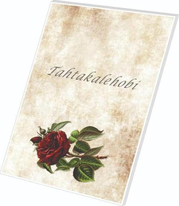 Art & Art Kaligrafi Kağıdı A4 250gr Mat Kuşe 10'lu Paket - Güllü Desen - Image 1
