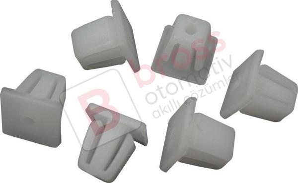 Renault İçin 10 Adet Arka Tampon Klipsi 7703074172 - Image 1